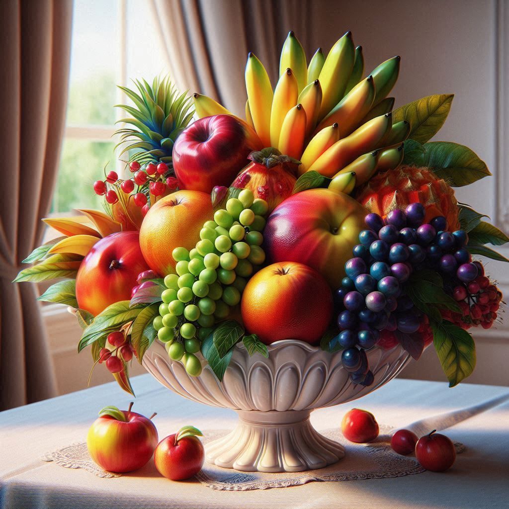 Fruits in a vase3