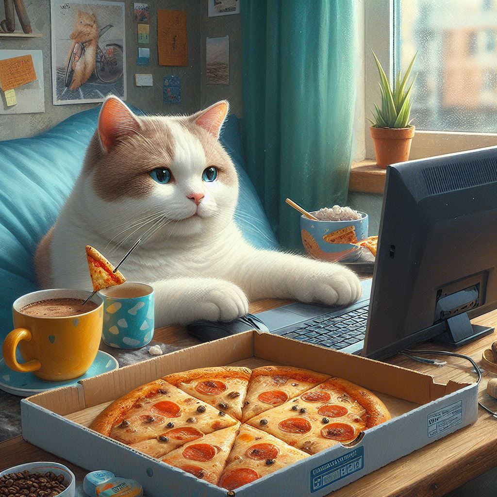 ☕️🐱🍕