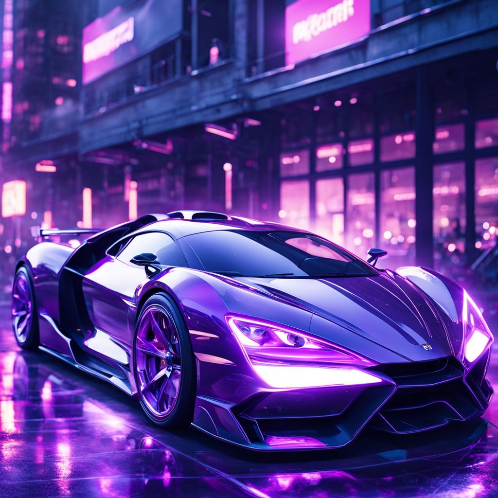 a-glowing-purple-supercar-mysterious