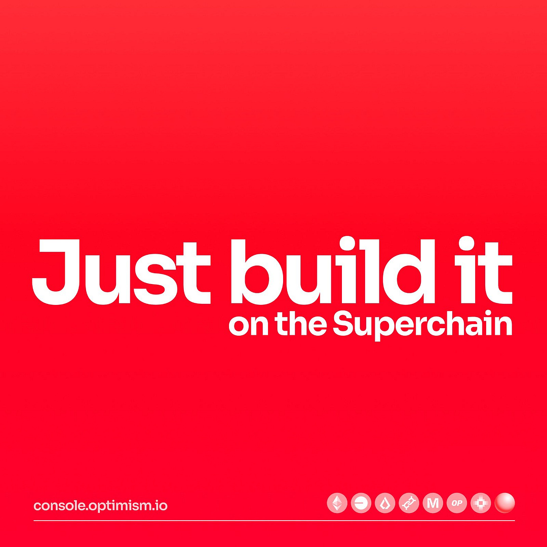 Just build it - on the Superchain