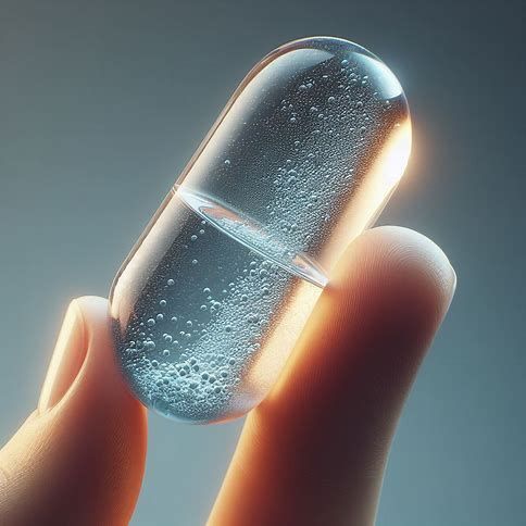 Water in the pill