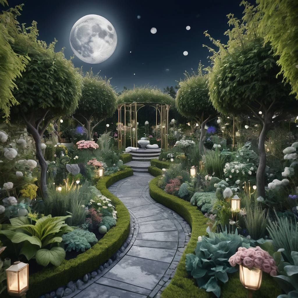 garden on the moon