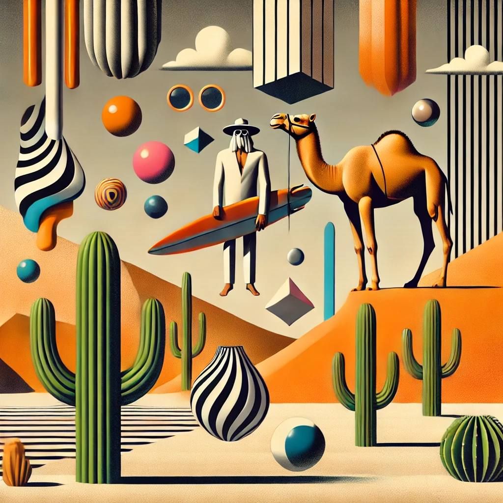 Surreal Desert Journey"