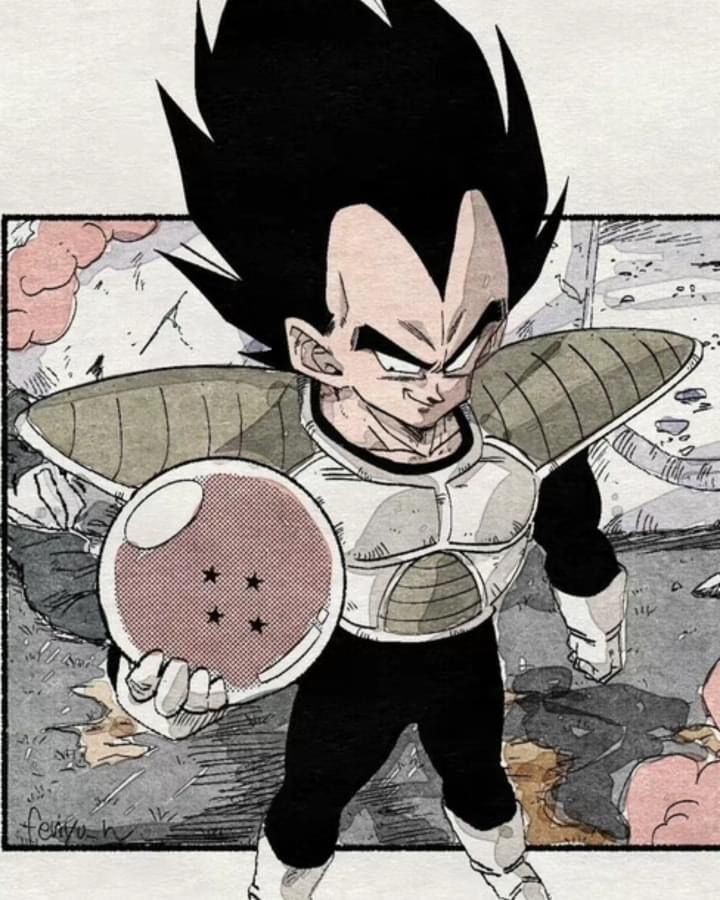 Vegeta in Namek