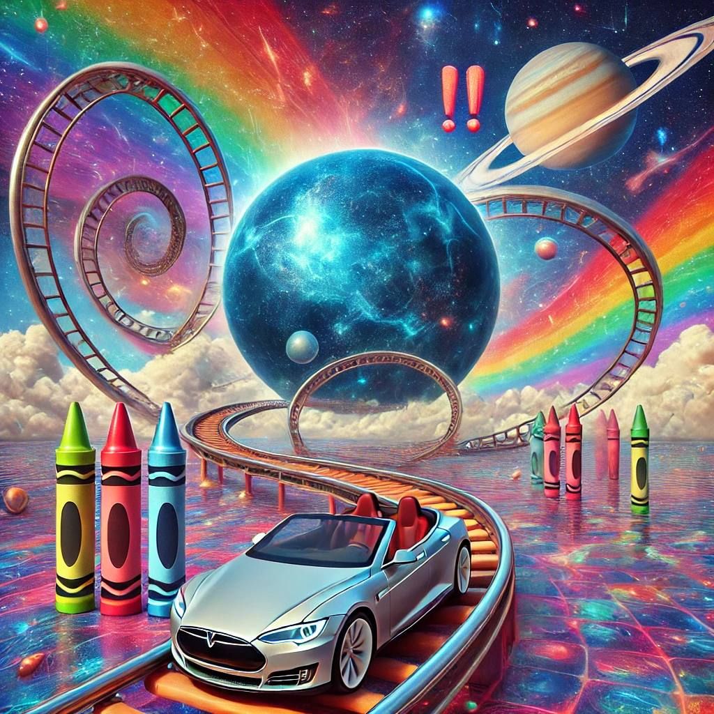 "Cosmic Drive: Journey Beyond Reality"