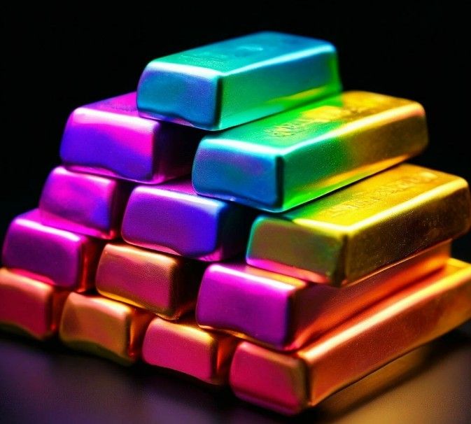 Rainbow ingot