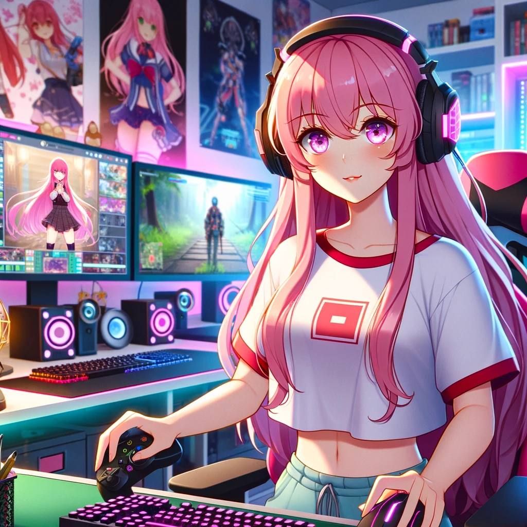 Pink Gaming Room