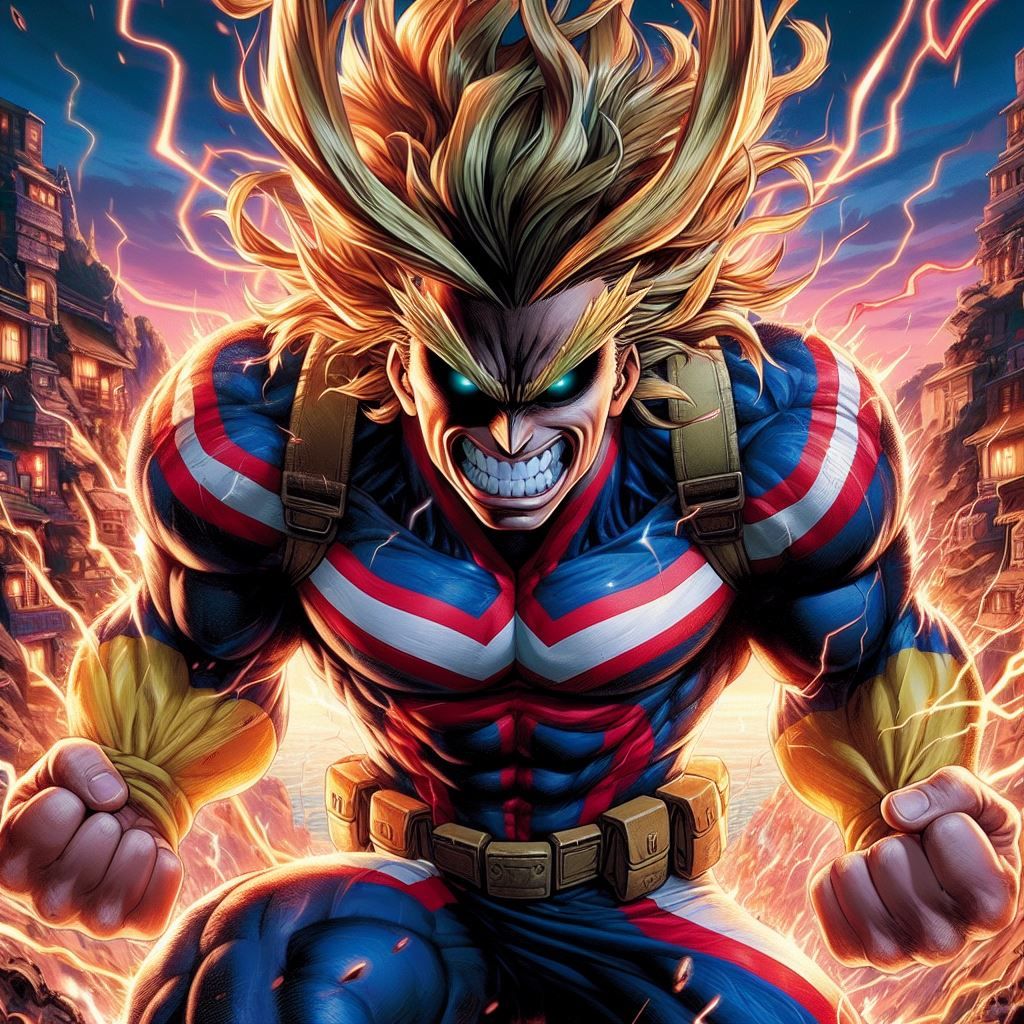 All Might in his Mightiest Form!!!