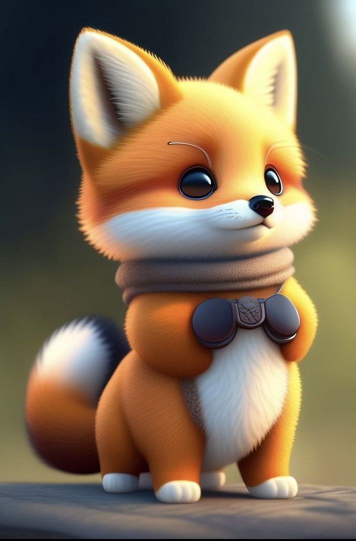 Cute fox