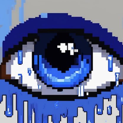 a big gloomy eye