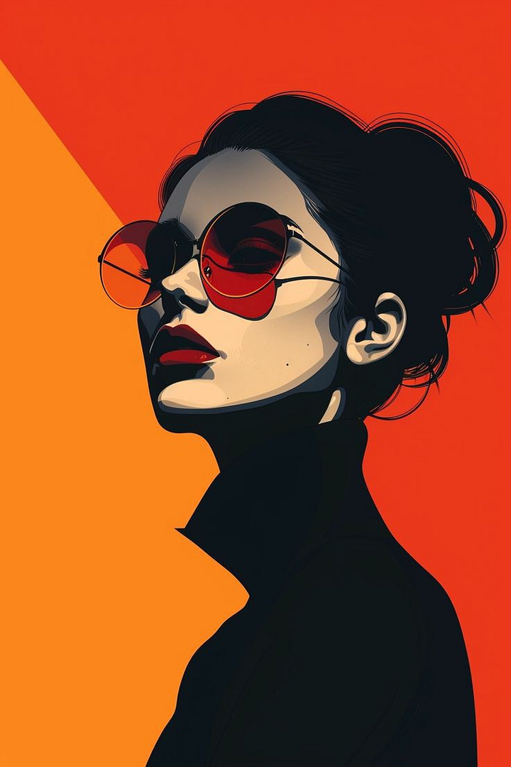 Girl in sunglasses