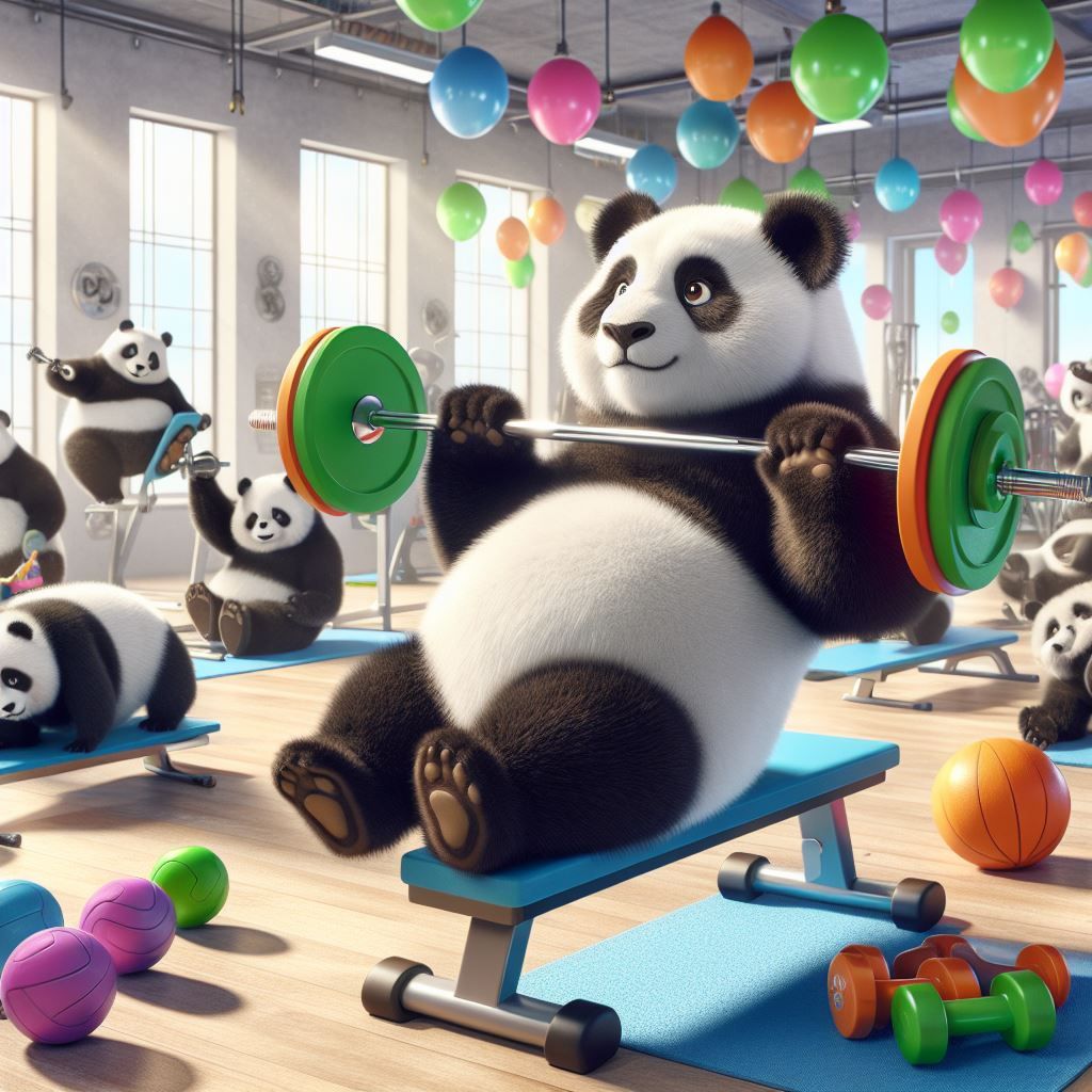 Athlete Panda