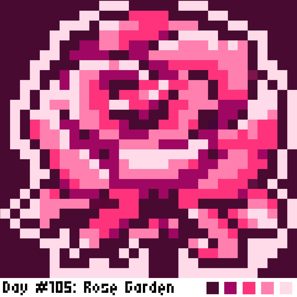 Day 105 Rose Garden