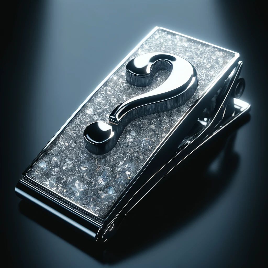 DIAMOND MYSTERY MONEY CLIP