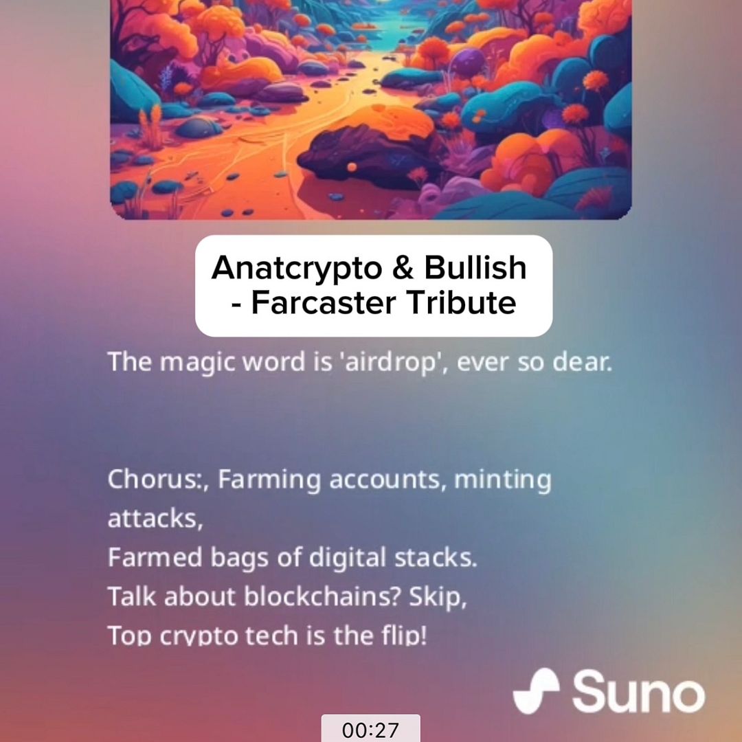 Anatcrypto & Bullish - Farcaster Tribute