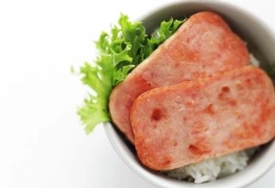 Spam on rice