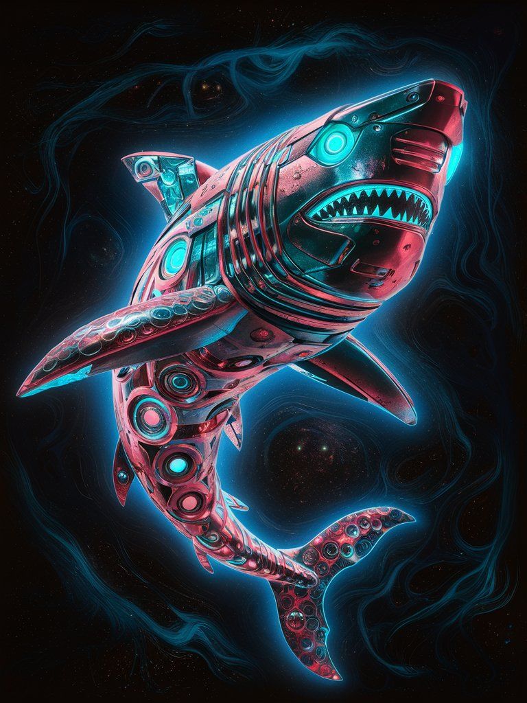 Robot shark