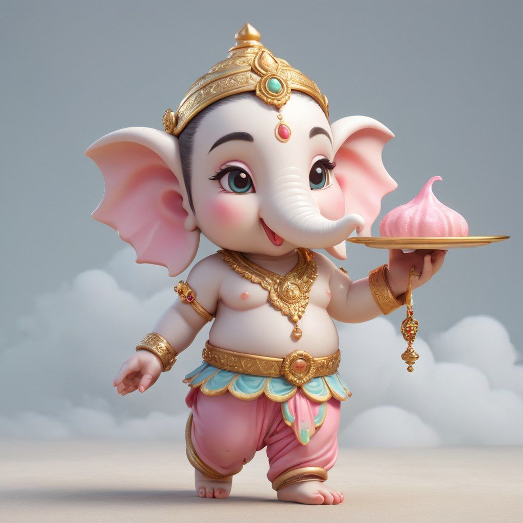 Adorable Child Bal Ganesha