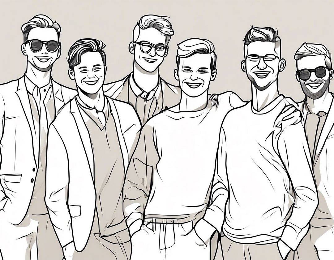 The Boys LineART