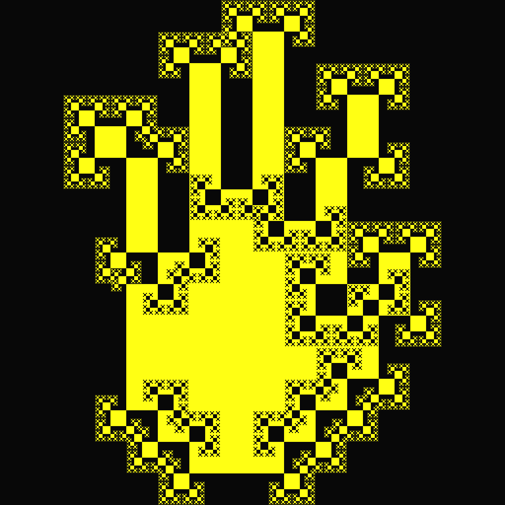 yellow hand