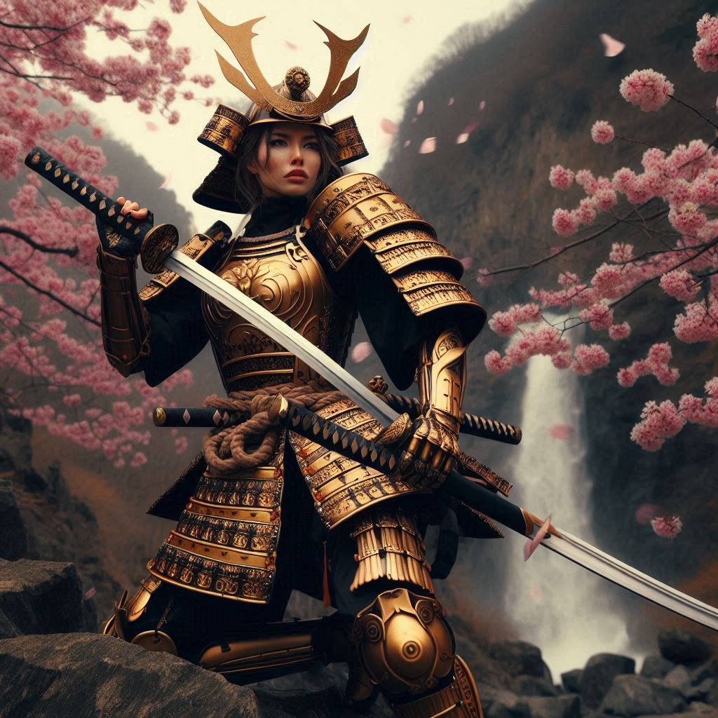 gold samurai