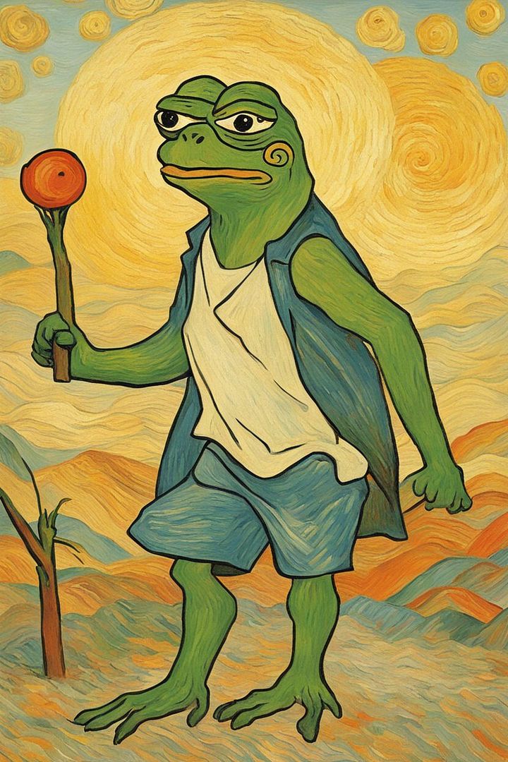 pepe by Van gogh #1