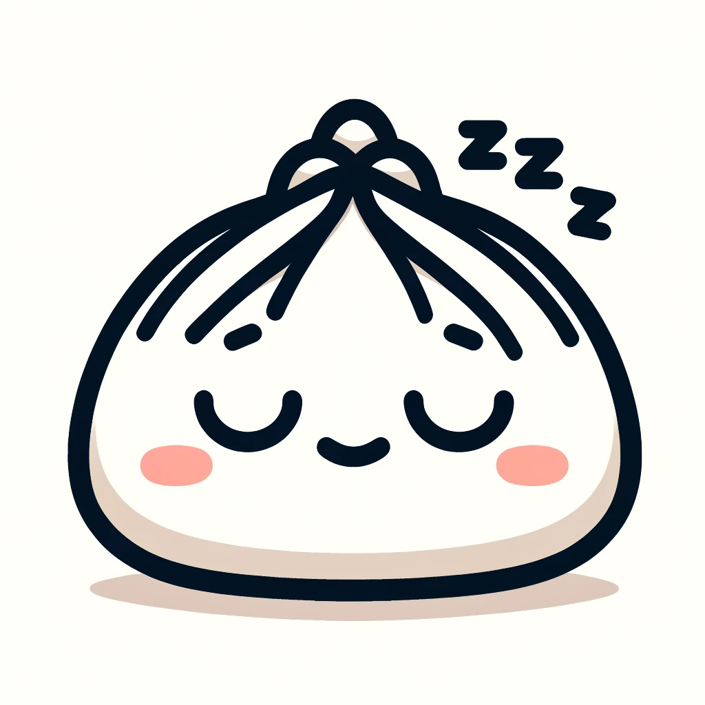 sleeping dumpling