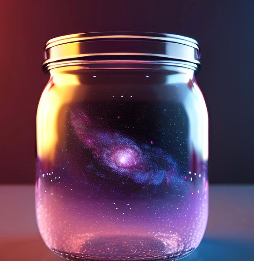 Galaxy in the Jar