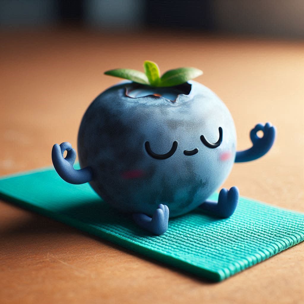 Blueberry Yoga 4