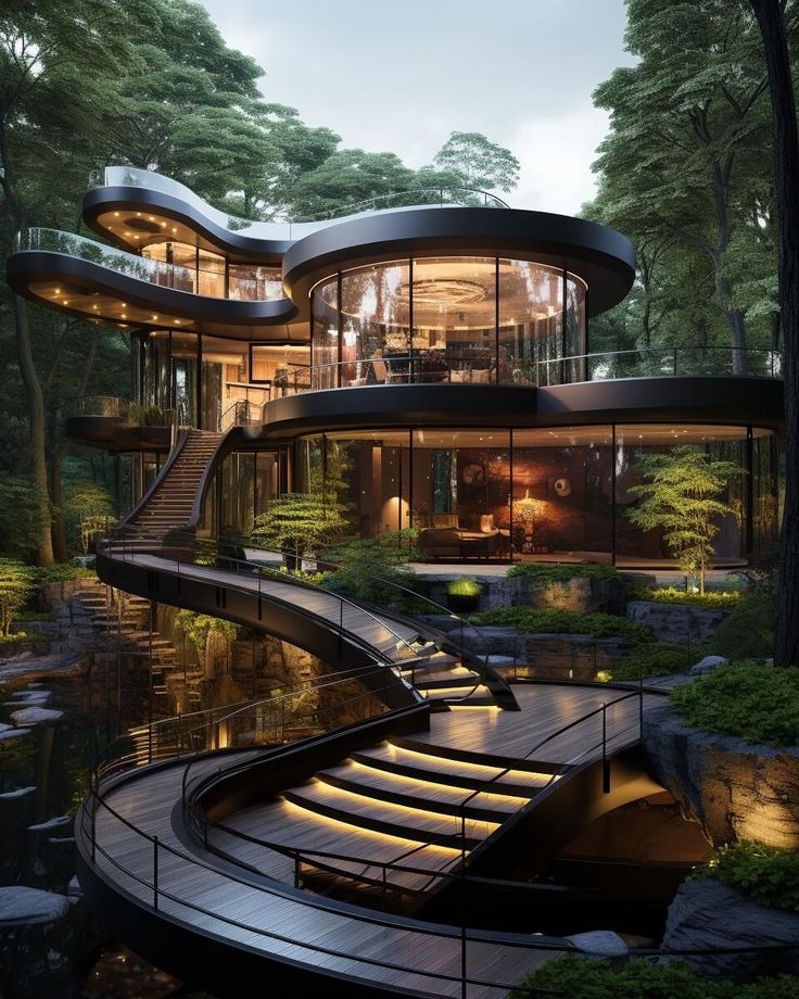 Modern Forest House