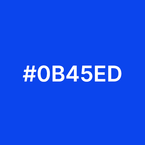 #0B45ED