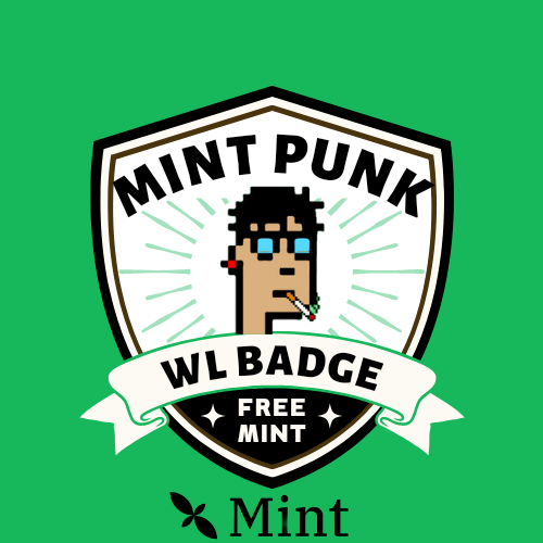 Mint Punk WL Badge