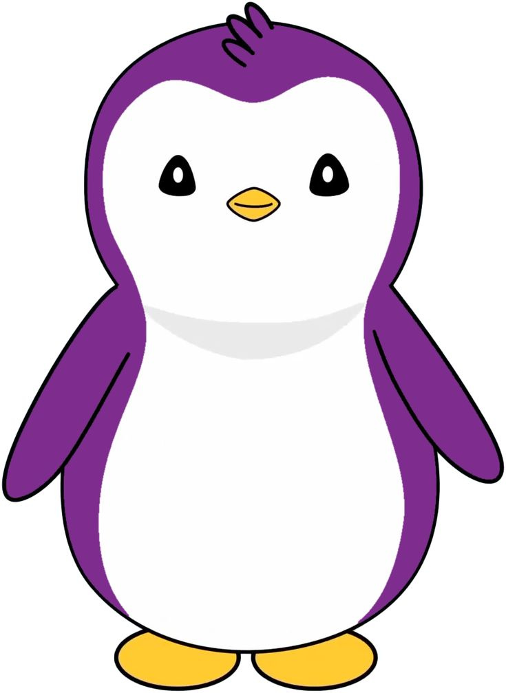 Purple Pudgy Penguin... Imagining Monad color on it.