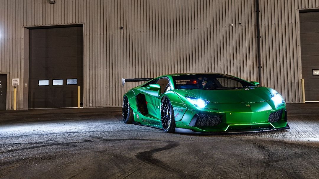 Green Lambo