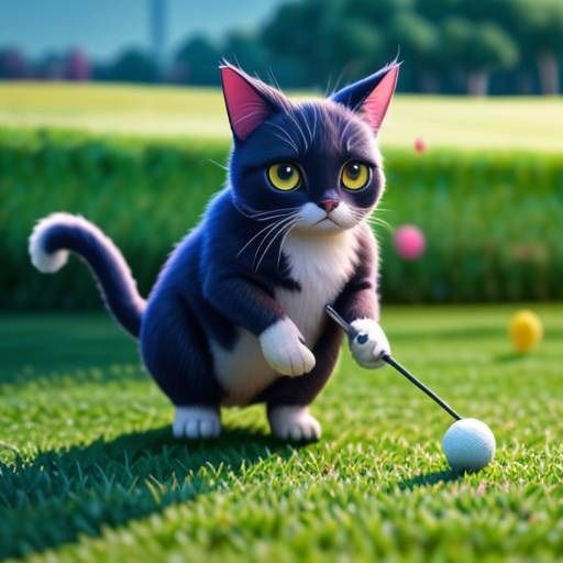 Golf cat 2