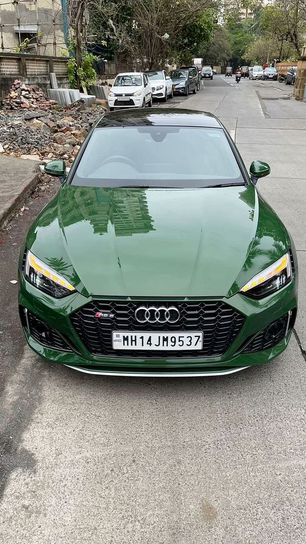 Audi A5 Sportback Green