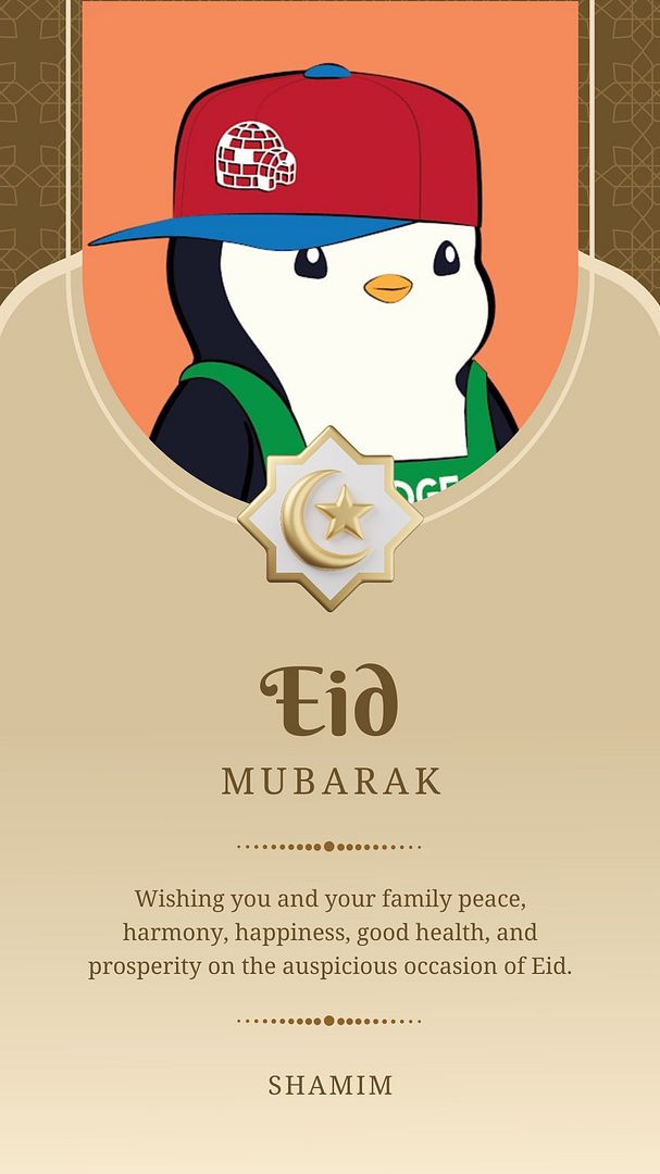 Happy Eid 💙🐧