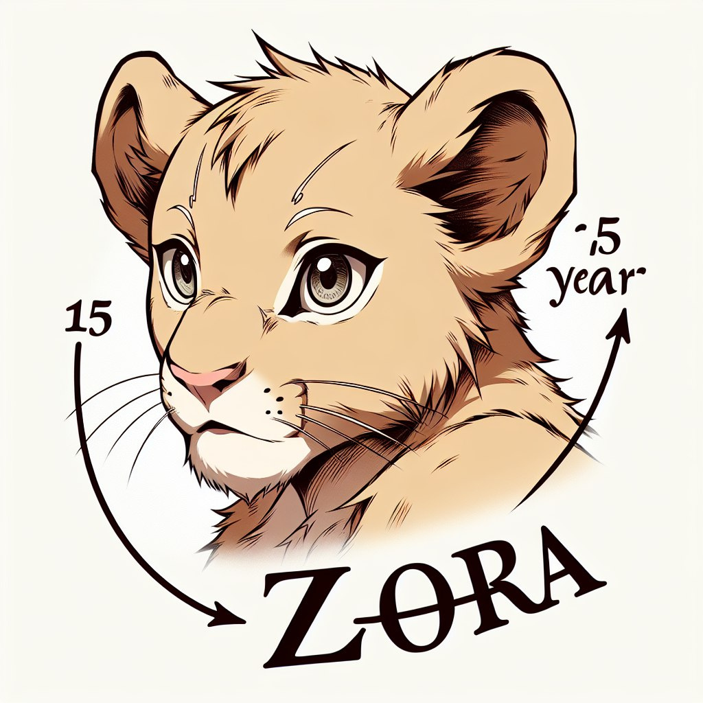 Lion Zora 15 Ages