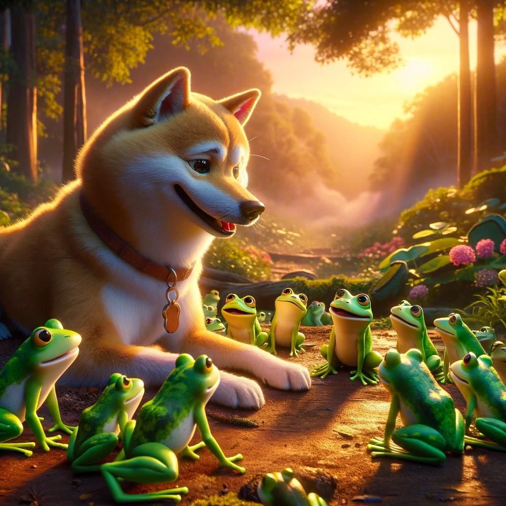 Dogs 🤝 Frogs