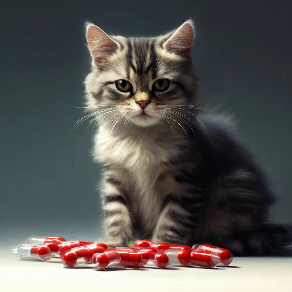 Pills for a kitty