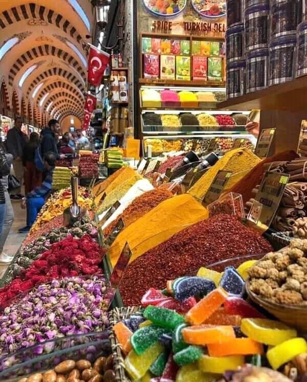 Egyptian market in Istanbul