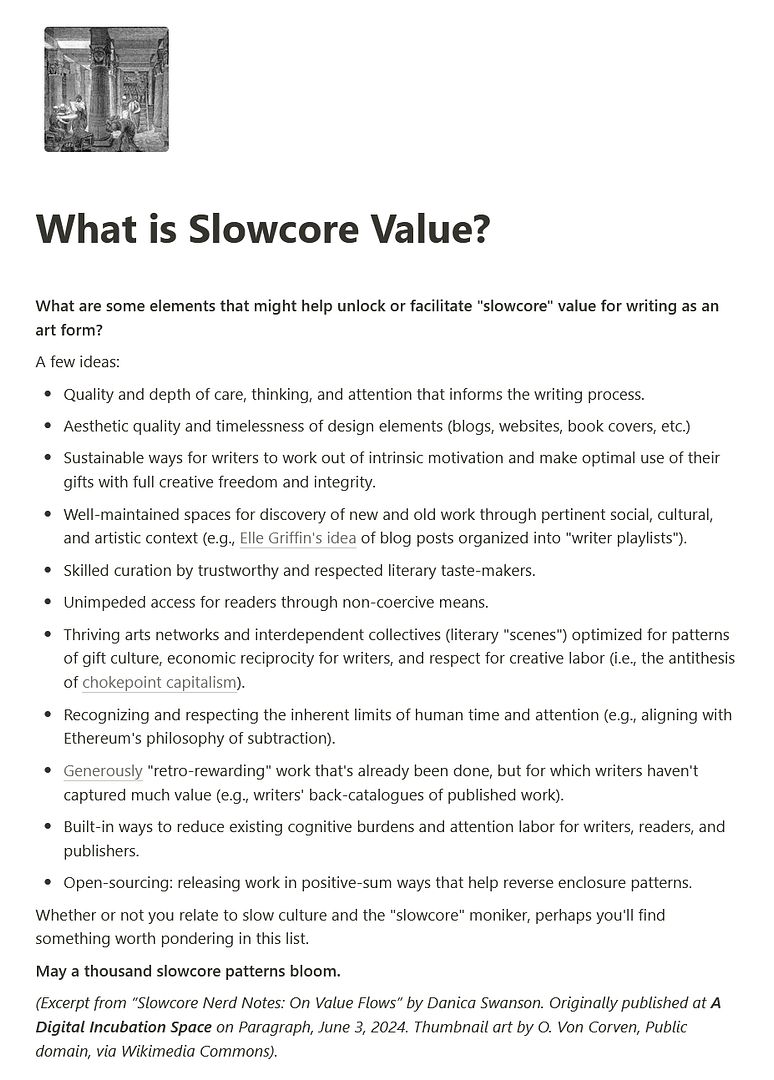 What is Slowcore Value?