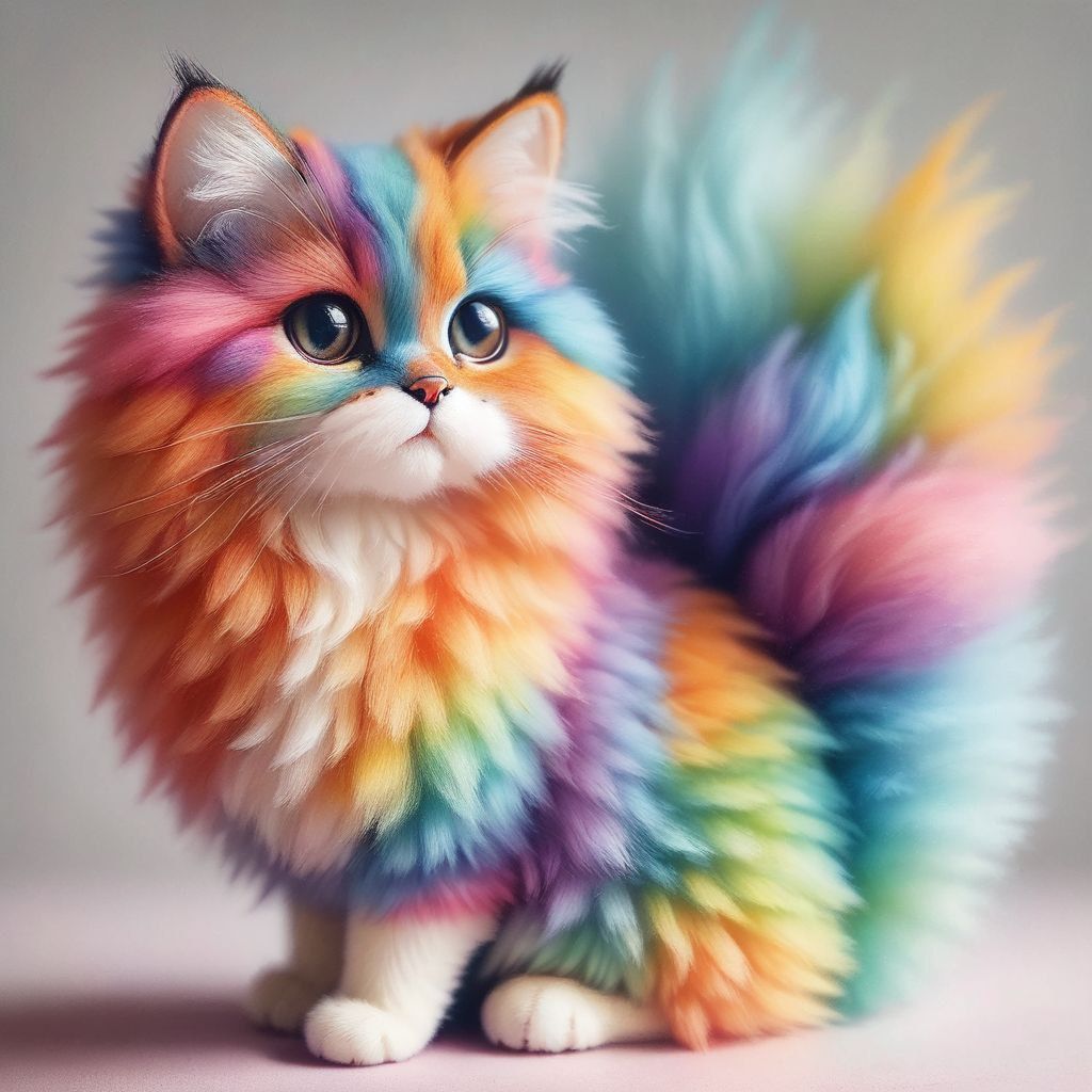 rainbow cat