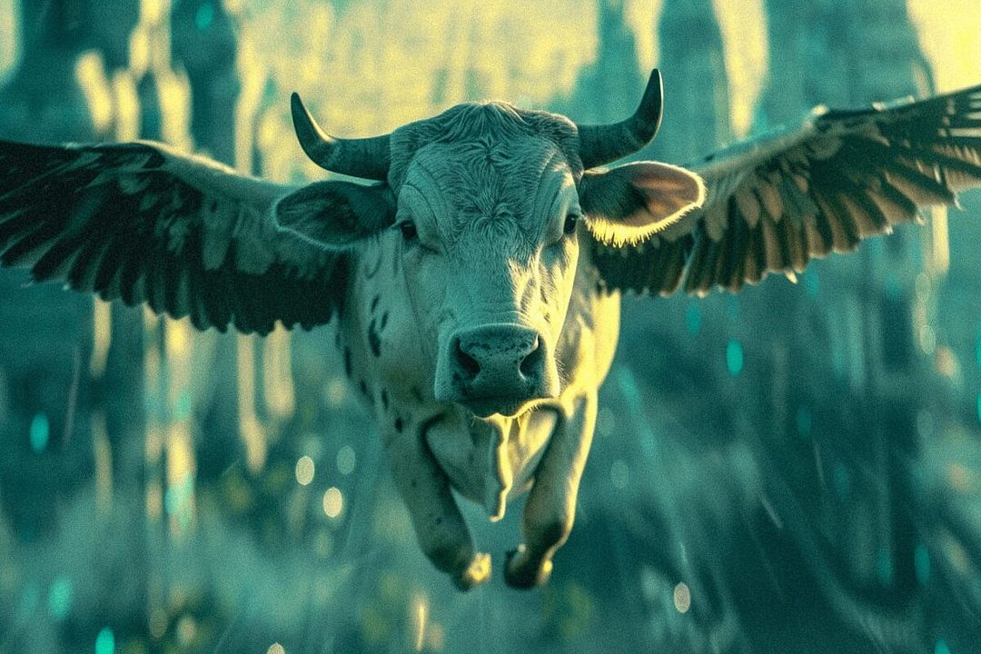 Flying cow SKLIZ