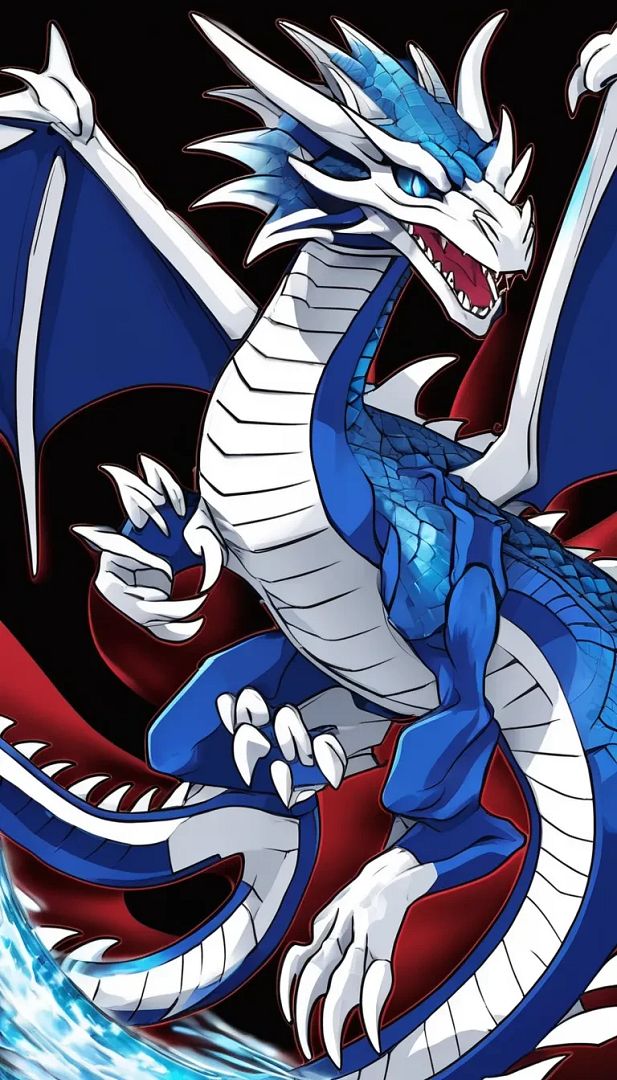 YuGiOh -Blue eyes White dragon