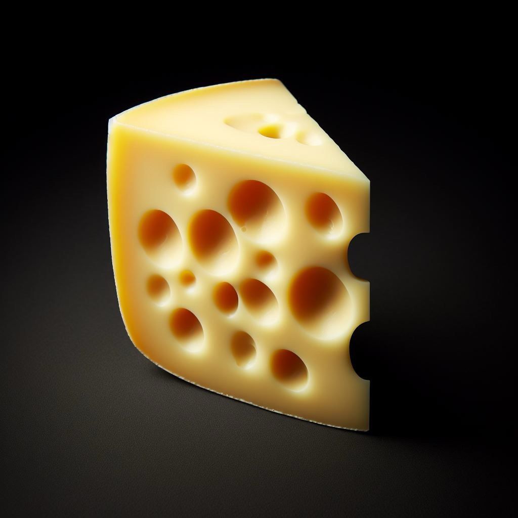 A piece of cheese