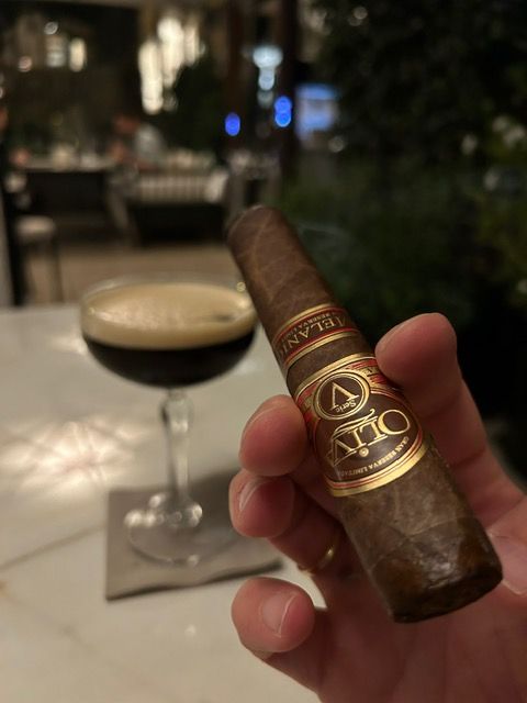 Oliva and Espresso Martini