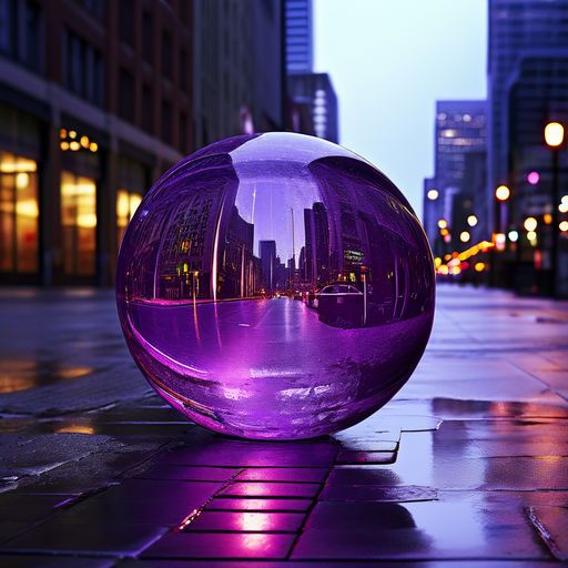 Purple Orb In Seattle