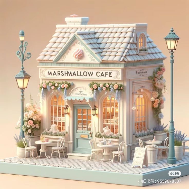 marshmallow cafe