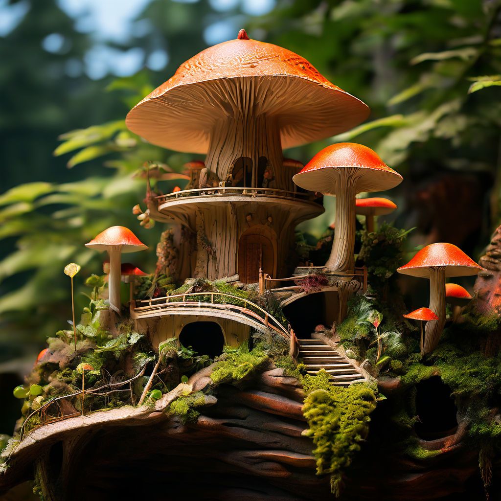 mushroom house